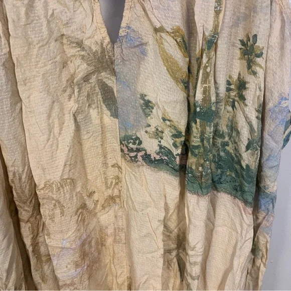 Anthropologie x Tahnee Kelland Strappy Tropical Print Midi Dress - Picture 8 of 16